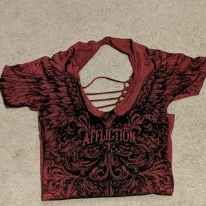 Affliction women's shirt